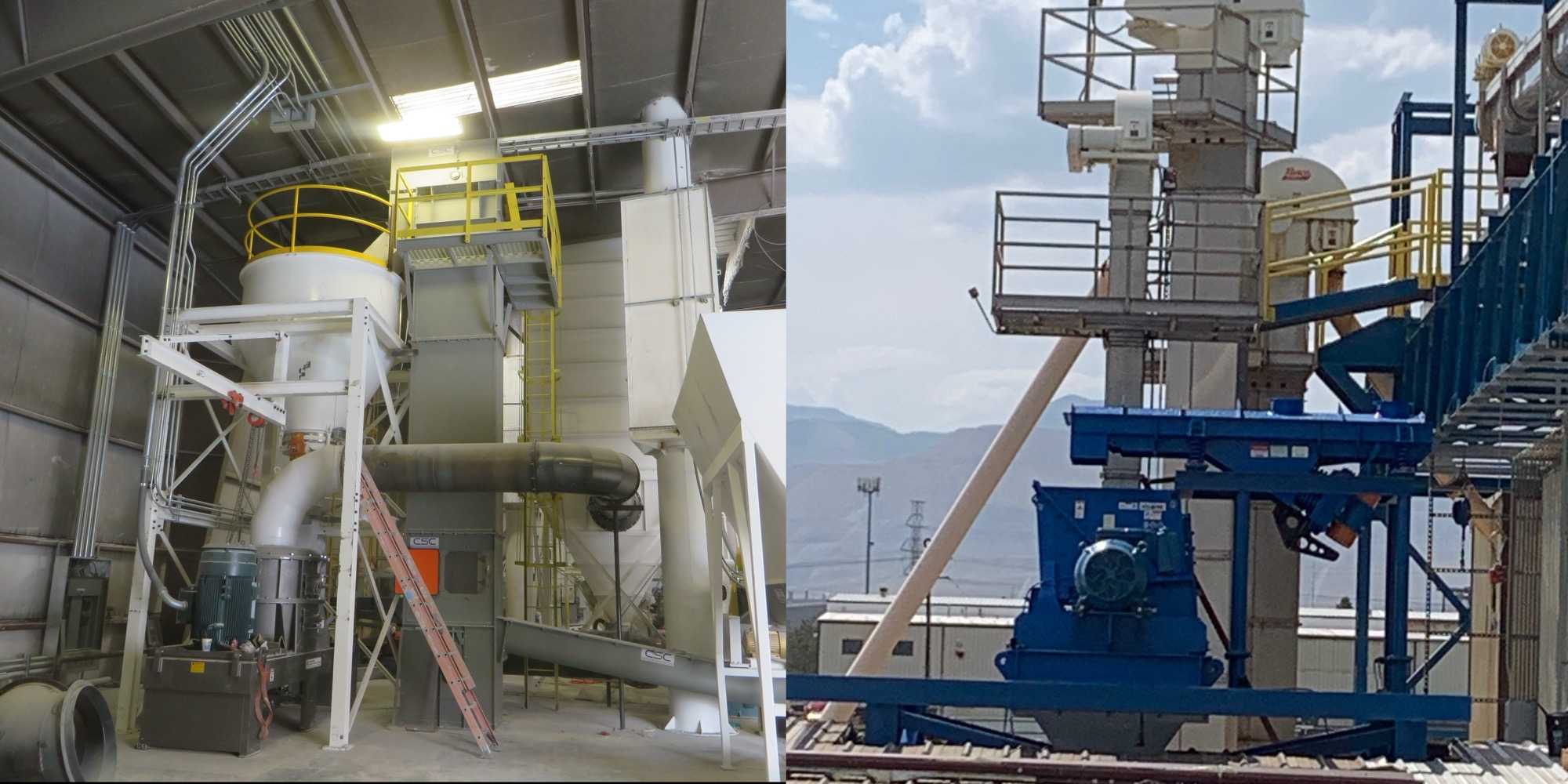 Crushing & Fine Grinding (sizing)